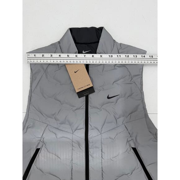 NWT Nike Running Division Therma-FIT ADV Running Reflective Silver/Gray Vest - Picture 9 of 16
